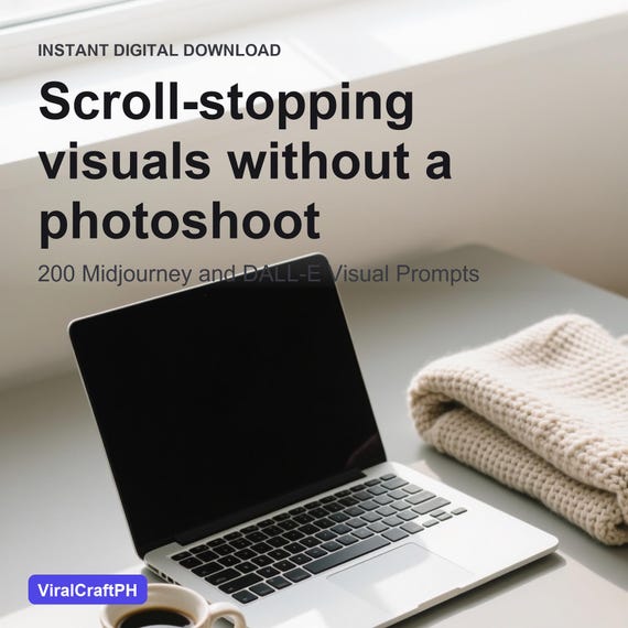 AI Image Prompts for Content Creators | 200 Midjourney and DALL-E Visual Prompts